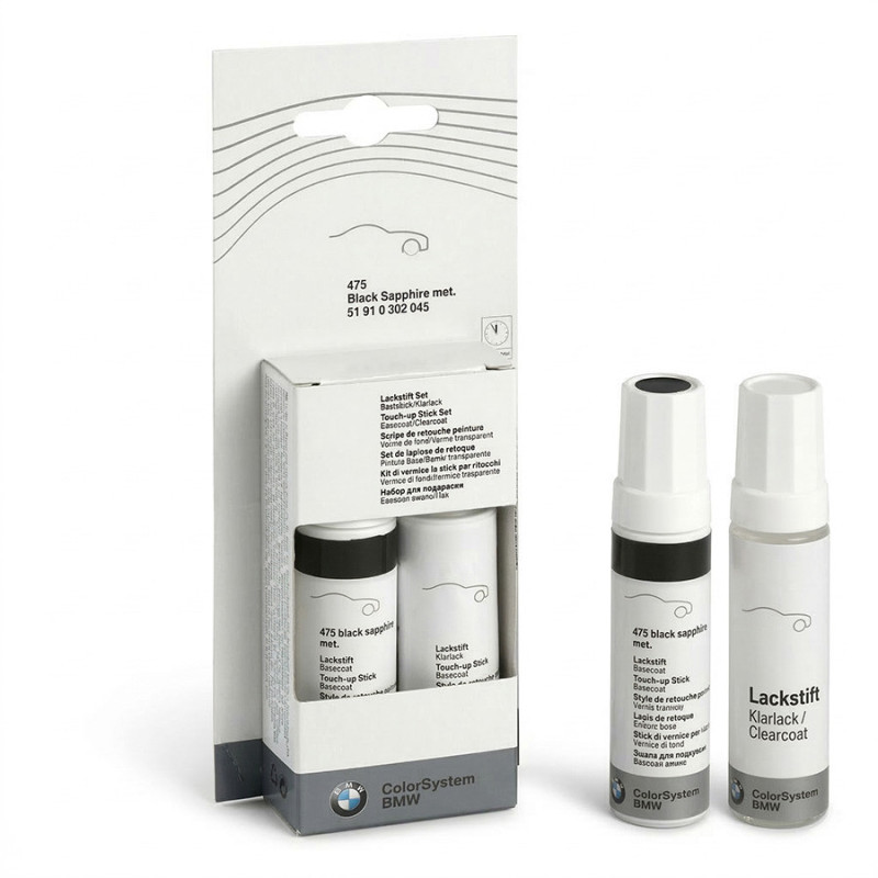 Stylo de retouche peinture BMW Série 1 E81 E82 E87 E88 F20 F21 F40 F52 F70