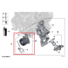 Pompe de liquide de refroidissement avec capsule de dépression pour BMW X1 F48 (16d uniquement)