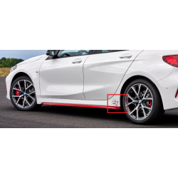 Inscription adhésive "ti" bas de caisse (côté au choix) pour BMW Série 1 F40