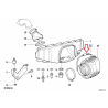 Collier (190x210) de conduite d'air d'admission pour BMW Série 3 E36