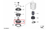 Plateau de ressort supérieur ESSIEU AVANT pour BMW E81 E82 E87 E88