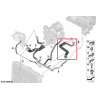 Flexible départ moteur haut de radiateur pour BWM Série 1 E81 E82 E87 (116i, 118i, 120i)