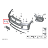 Couvercle anneau de remorquage avant "PACK M" pour BMW X1 F48 (phase 2 uniquement)
