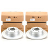 Disques de frein avant (348x30) pour BMW X6 E71 (la paire)