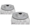 Disques de frein avant (348x30) pour BMW X6 E71 (la paire)