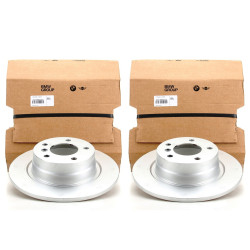 Disques de frein arrière (345x24) pour BMW X6 E71 F16 (la paire)