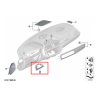 Cache grille d'air frais (coté au choix) pour BMW Série 1 F20 F21 (phase 2 uniquement)