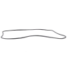 Joint de lunette arrière pour BMW Série 3 E36 cabriolet