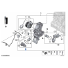 Thermostat refroidissement pompe à eau (repère au choix) pour BMW Série 1 F40