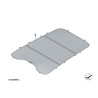 Voile d’ombrage pour toit ouvrant panoramique en verre BMW iX3 NA5