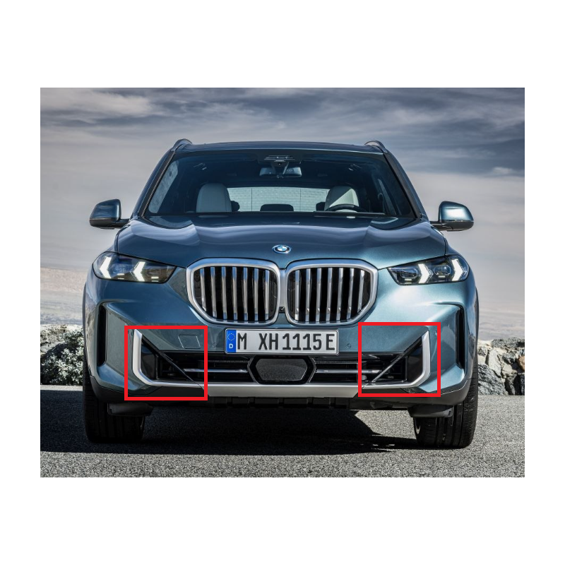Cache de grille d'entrée d'air médiane (côté au choix) BMW X5 G05