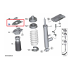 Joint de palier d'amortisseur arrière pour BMW Série 1 F20 F21