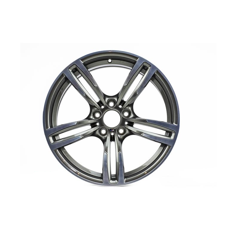 Jante 19" style 437 M Ferricgrey à rayons doubles pour BMW M2 F87 M3 80 F4 F82