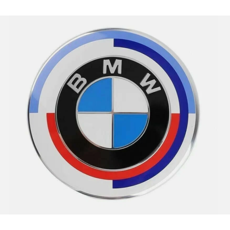 BMW emblème de COFFRE 50 ans M (Ø 82mm / M) pour BMW X1 F48