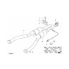 Sonde à moniteur Lambda catalyseur (L 580 mm) - BMW Série 5 E39 (523i / 528i / 535i  540i / M5) Série 7 E38 (735i / 740i / 750i)