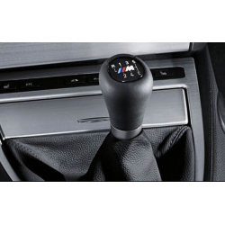 Pommeau BMW M avec recouvrement en simili-cuir  BMW Série 1 E81 E82 E87 E88