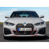 Grille entrée air canal ventilation freins (côté au choix) pare-chocs avant pour BMW Série 4 G22 G23 G26 GC