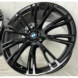 Jante 21" style 726 JET BLACK pour BMW X3 G01 X4 G02