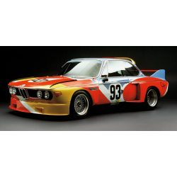Miniature BMW 3.0 CSL 1975 Art Car Special Edition Alexander Calder 1/43eme