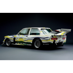 Miniature BMW 320i group 5 1977 Art Car Special Edition Roy Lichtenstein 1/43eme