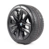 Roues complètes hiver 21" style 909  Jet Black  255/40R21 102H pour BMW X3 G45