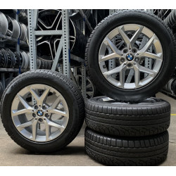 Roues complètes hiver 17" style 896 Refined Silver pour BMW X1 U11 iX1 U11 X2 U10 iX2 U10