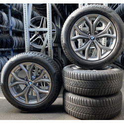 Roues complètes hiver 19" style 735 pour BMW X5 G05 LCI (phase2)