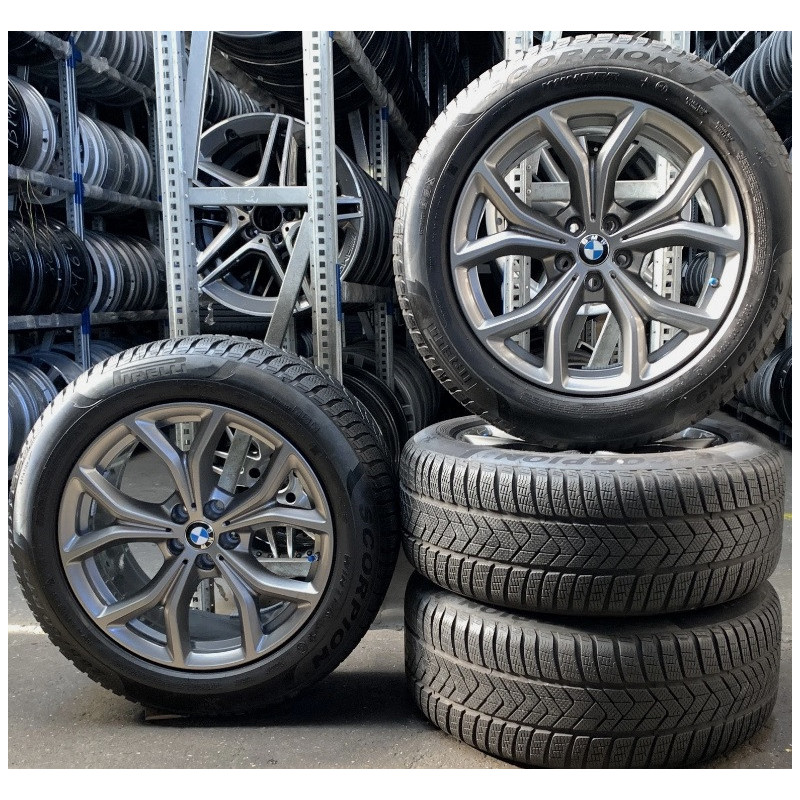 Roues complètes hiver 19" style 735 pour BMW X5 G05 LCI (phase2)