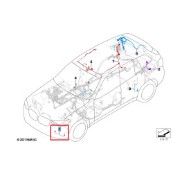 Faisceau de cables chauffage auxiliaire pour BMW X1 G01 X3M X4 G02 X4M
