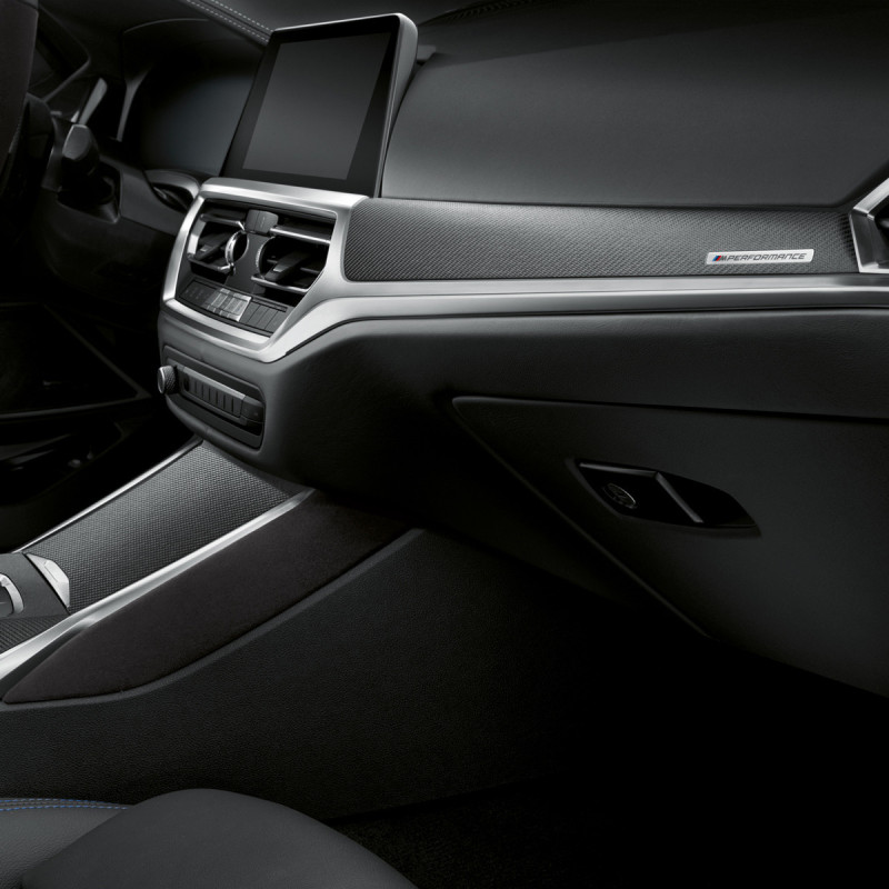 Placages intérieurs carbone/Alcantara (M Performance) pour BMW M2 G87