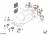 Capteur à ultrasons blanc Mineral (WA96) pour BMW X3 G01 X4 G02 X5 G05 X6 G06