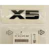 Logo de coffre Noir BMW X5 F15, G05