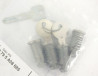 4 barillets de serrure avec clé pour barres de toit verrouillables BMW X3 G01