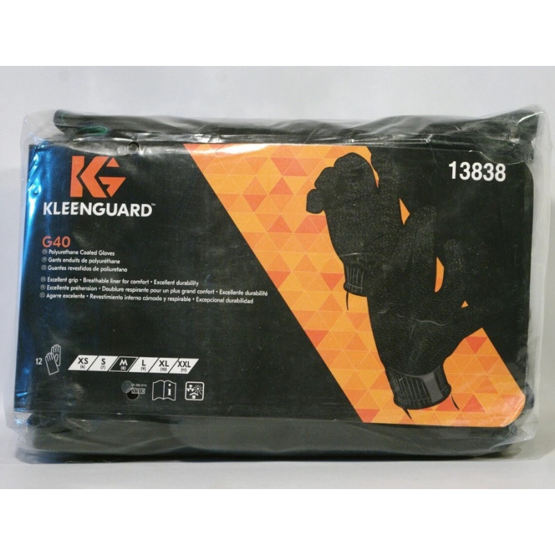 Gants KLEENGUARD G40 Polyurethane Coated  (12 paires) (taille au choix)