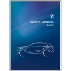 Notice d'utilisation du véhicule pour BMW X5 G65