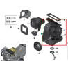 Boitier vide chauffage avec évaporateur inclus pour BMW X1 F48 X2 F39 (diesel uniquement)