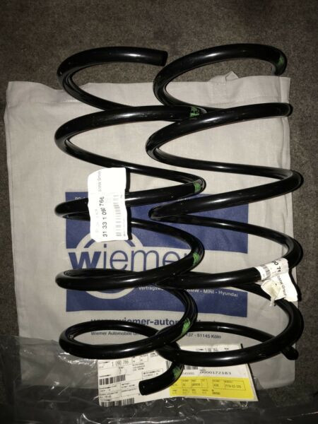 Jeu de ressorts hélicoïdal (X2) (essieu AVANT) pour BMW Série 3 E90 E91 E92 E93