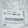 Cache enjoliveur  grille latérale (côté au choix) pare-chocs avant pour BMW Série 3 G20 G21