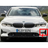 Cache enjoliveur  grille latérale (côté au choix) pare-chocs avant pour BMW Série 3 G20 G21