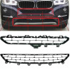 Grille médiane de pare-chocs avant (inférieure ou supérieure au choix) pour BMW X6 F16