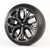 Roues complètes hiver 23" style 1110M  Jet Black  pour BMW X5 G65 iX5 G65