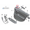 Clips (x25) fixation panneau de porte AVANT ARRIERE BMW Série 1 F20 F21 Série 2 F22 F23 F45 F46 Série 3 E90 E91 E92 E93 F30 F31