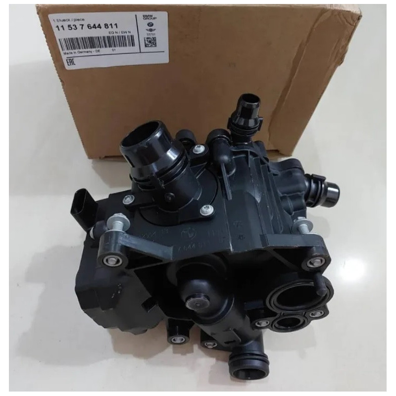 Module de gestion thermique / Thermostat de refroidissement pour BMW Série 5 G30 G31 (essence / 530e)