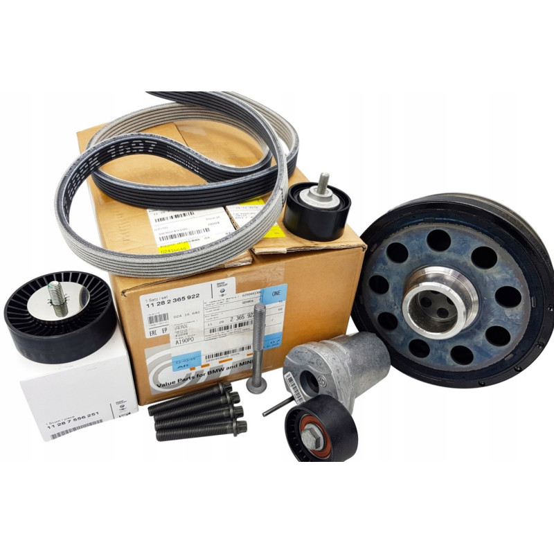 Kit réparation transmission courroie complète pour BMW Série 1 E81 E82 E87 E88 (116d / 118d / 120d uniquement)