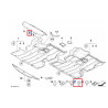 Ecrou extensible (x10) joint de radiateur (L 15 mm, dmax 12) BMW