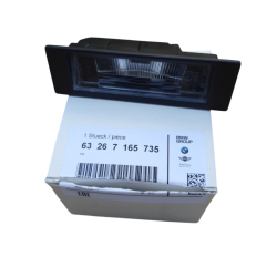 Eclairage de plaque d'immatriculation - BMW Série 1 E81 E87 Phase 1 (avant 2008)